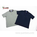 65%Poly 35%Cotton Solid Jacquard Short Sleeve